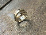 Trude’s workshop;Paul (RIP)weer dichtbij. Ringen verwerkt