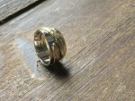 Trude’s workshop;Paul (RIP) weer dichtbij. Ringen verwerkt 