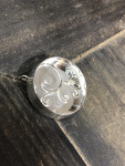 Alice - zilveren hanger; eigen ontwerp