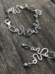 Hetty : armband met oorsieraden