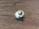 Josée - opdracht ring met steen 