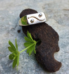 Arno, opdracht gietring. Eigen werk. Met soldering